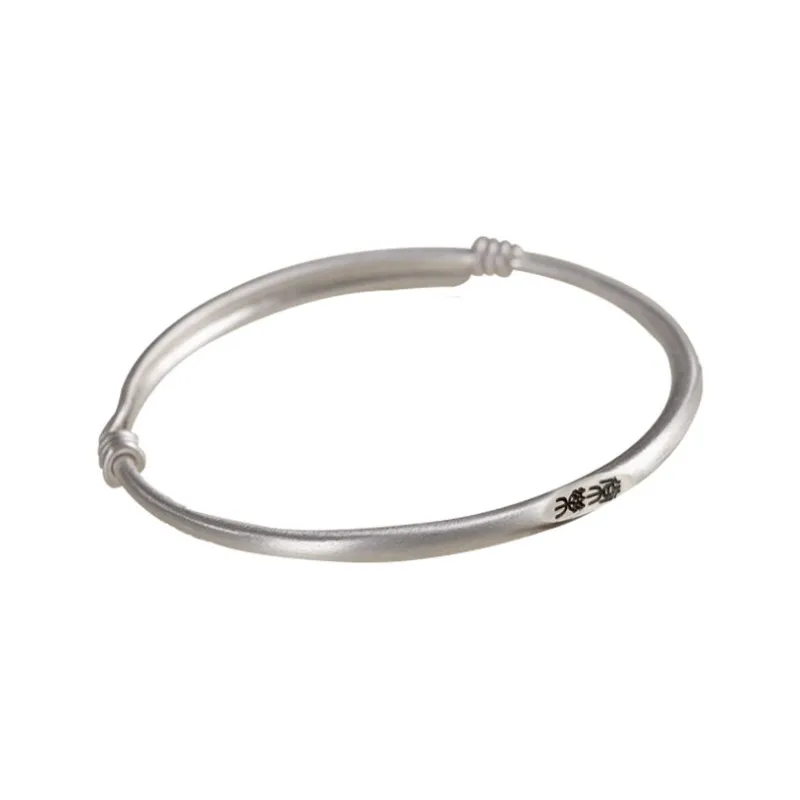 AQI 999 Fine Silver Bangles Unisex-13