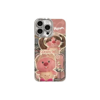XIANGRIKE TPU Material Cute Beaver Phone Case Compatible With IPhone 15/14 Plus/13/12/11/15 Pro Max/XS/XR/XS Max/8 Plus