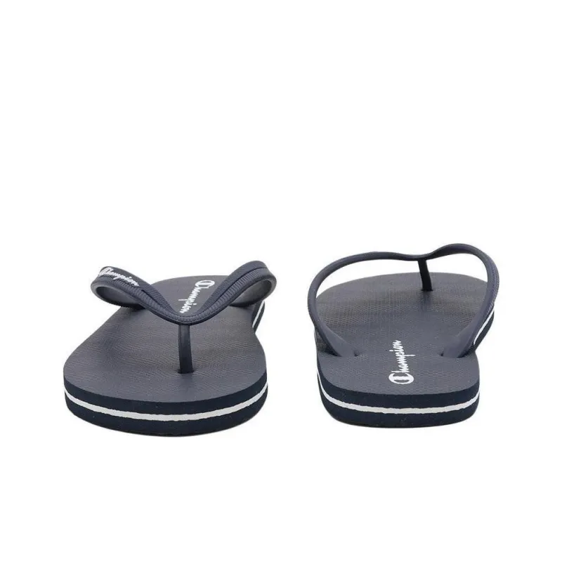Champion Rubber Sole Abrasion-Resistant Flip Flops Men's Black-4