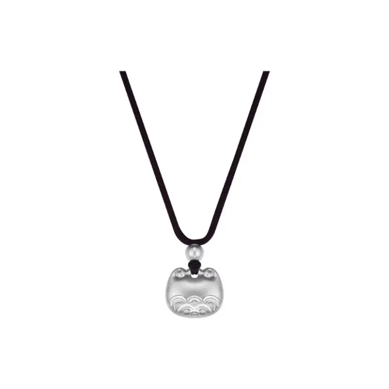 Brahmacharya 999 Fine Silver Necklaces Unisex-6
