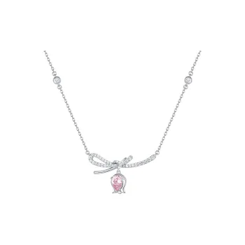 DESIGN CIRCLES S925 Silver Necklaces Women's