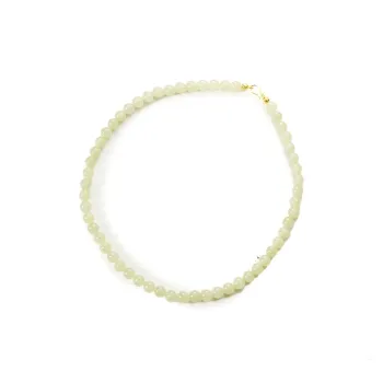 FANHAOGANG JADE Hetian Jade Necklaces Green Jade Women's