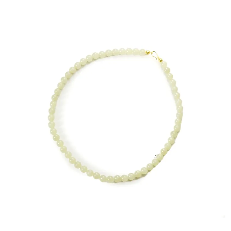 FANHAOGANG JADE Hetian Jade Necklaces Green Jade Women's-0