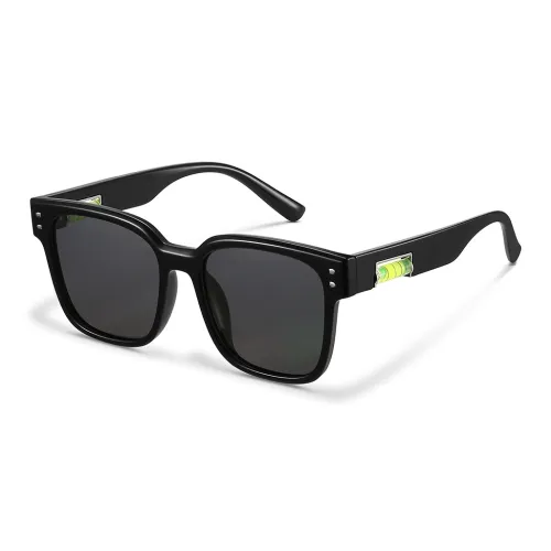 HELMER TR/Memory Plastic Square Sunglasses Unisex