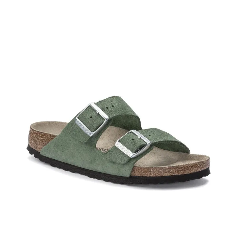 Birkenstock Arizona Series EVA Slip-Resistant Slide Slippers Women's Green Regular-1