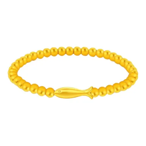 Royal Dragon Mirror Gold Bracelet Women's