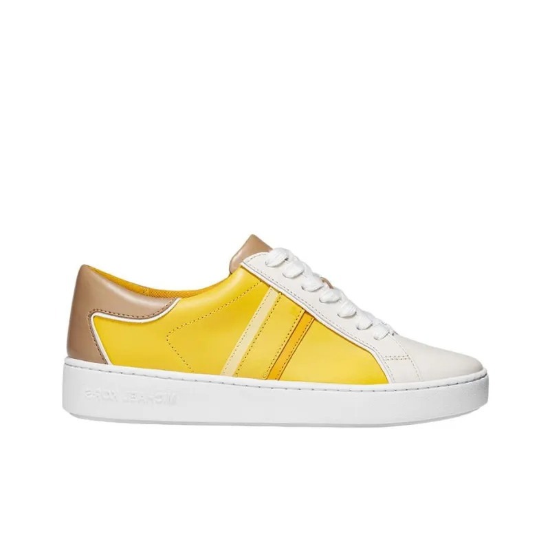 MICHAEL KORS Keaton Low-Top Stylish Skateboarding Shoes Women's Yellow-1