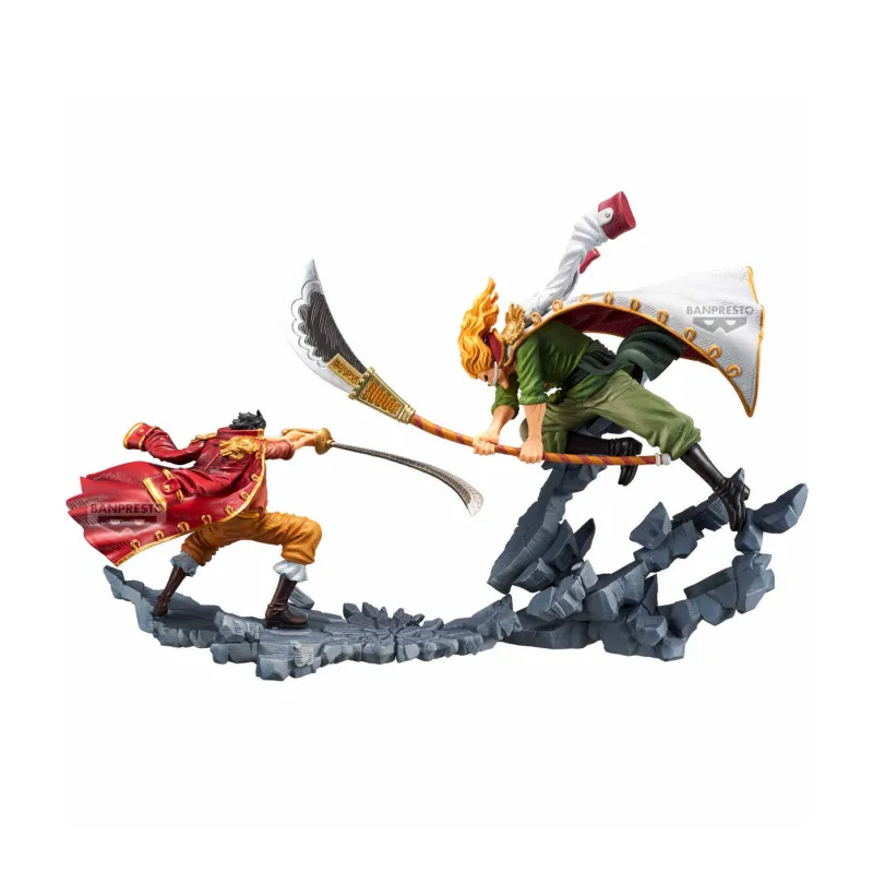 BANPRESTO One Piece Characters MANHOOD Roger SPA Reissued Version Bonus Gifts-3