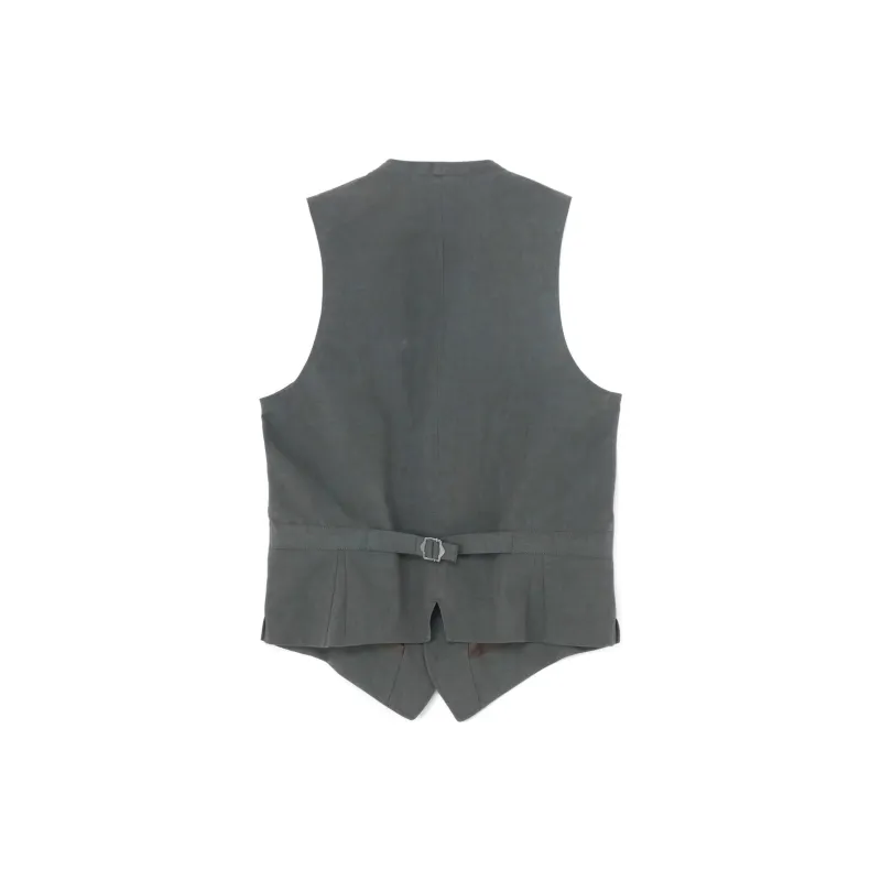 Yohji Yamamoto Ground Y FW24 Vest Unisex Khaki-1