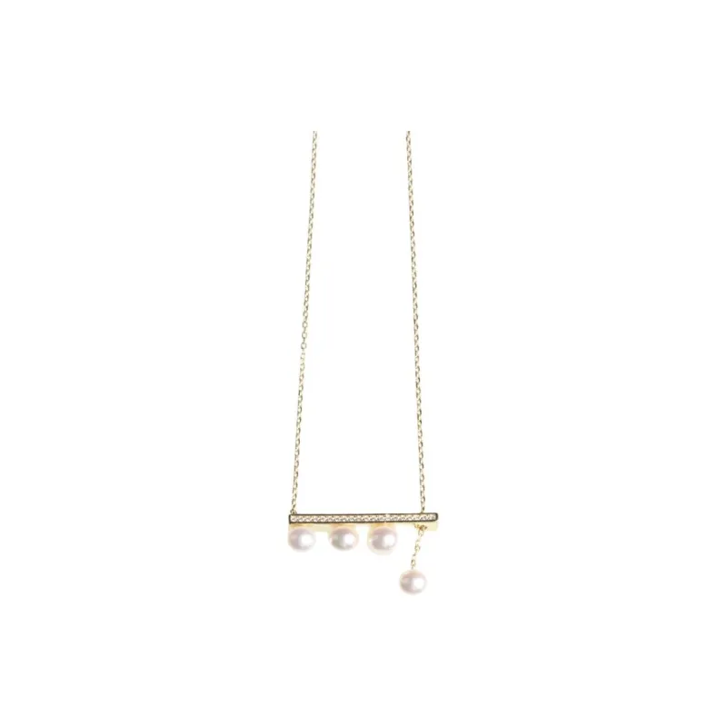 Oushuo Jewelry Freshwater Pearl Necklaces Women's-0
