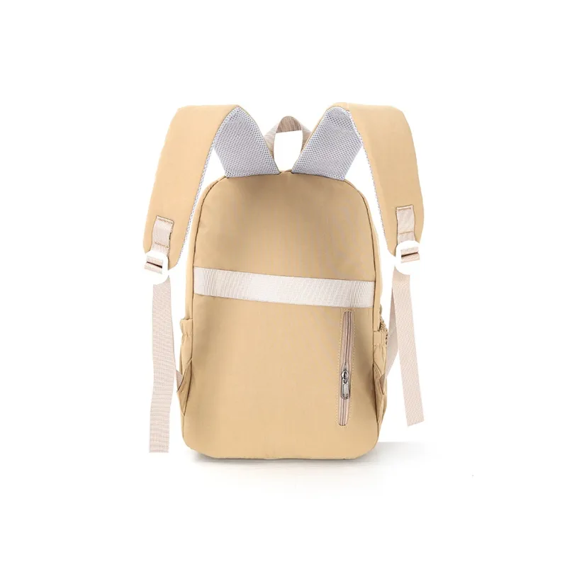 Wenpercy Nylon Backpack Regular Unisex Khaki/Red/Army Green/Gray Black-2