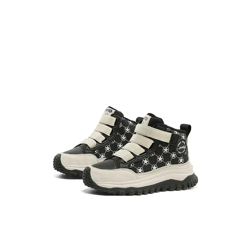 Jeep Slip Resistant Anti Kick Abrasion Resistant Thermal Height Increasing High Top Kids Lifestyle Shoes Kids'-8