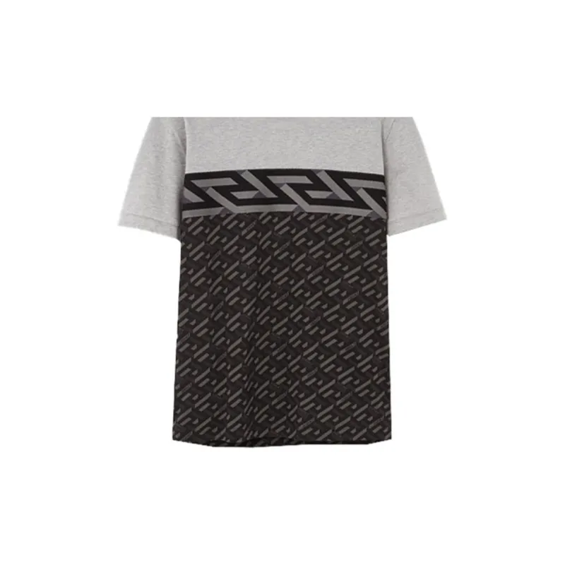 VERSACE Jacquard Motif T shirt-4