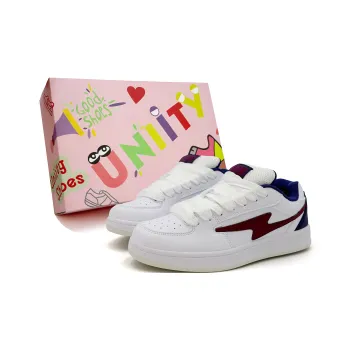 UNIITY Niche Versatile Trendy Low Top Skateboard Shoes Women's Light Purple