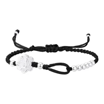 Nine Music 999 Fine Silver Hand Rope Women's