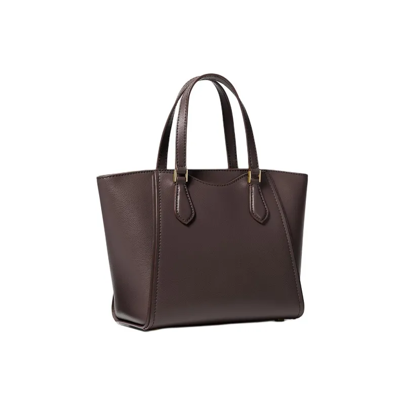 MICHAEL KORS TARYN Leather Shoulder Bag Crossbody Bag Handbag Small Size Women's Chocolate-1