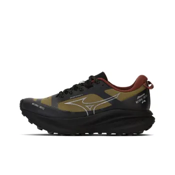 Mizuno Pi Plus PL Outdoor Shoes Unisex Low Top Spray Black/Yellow Green