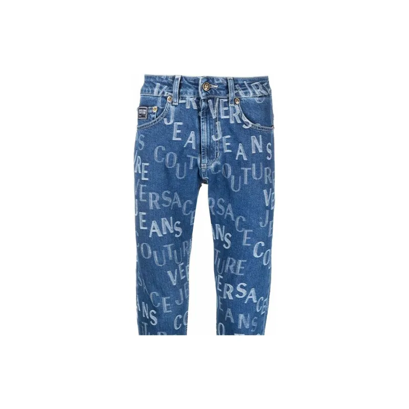 VERSACE JEANS COUTURE Jeans Men's Blue-4
