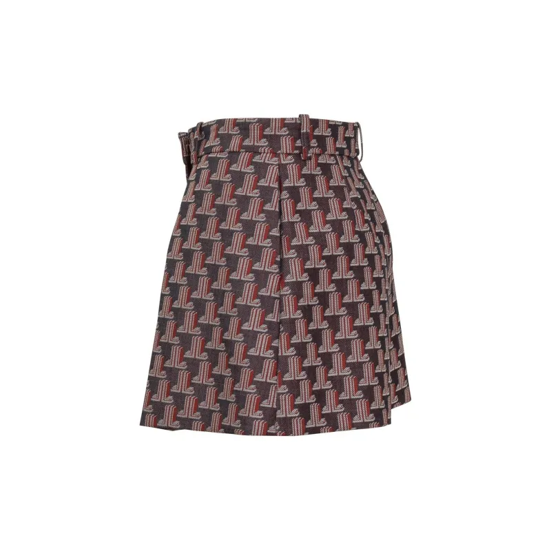 Lanvin SS22 Casual Shorts Women's Bright Red-2