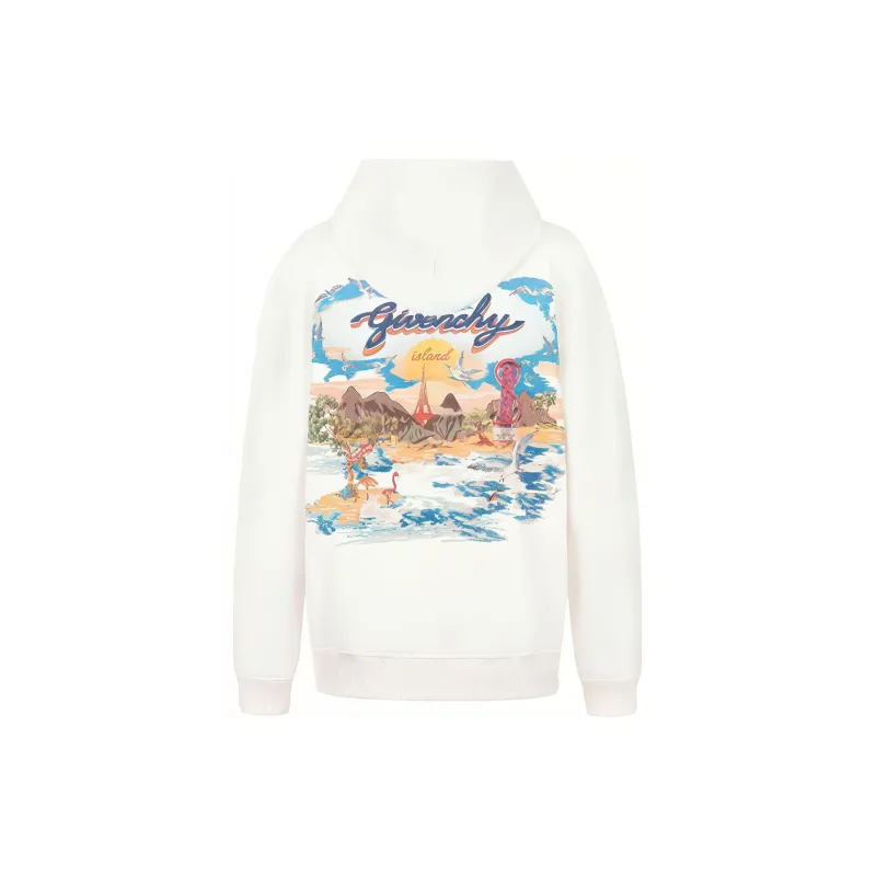 Givenchy Island Graphic Printed Hoodie-1