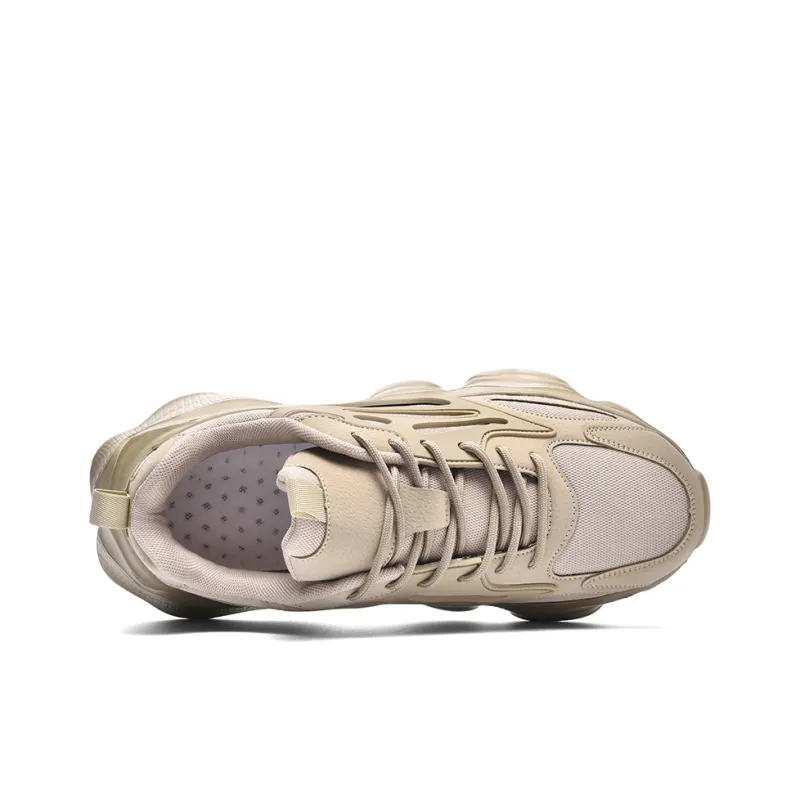 YIVELOVE Anti-Slip And Wear-Resistant Height Increasing Low-Top Chunky Sneakers Men's-3