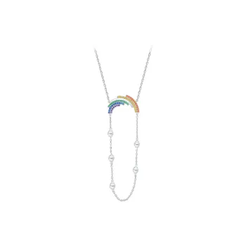 BABYBEI 925 Silver Pearls Necklaces Women's