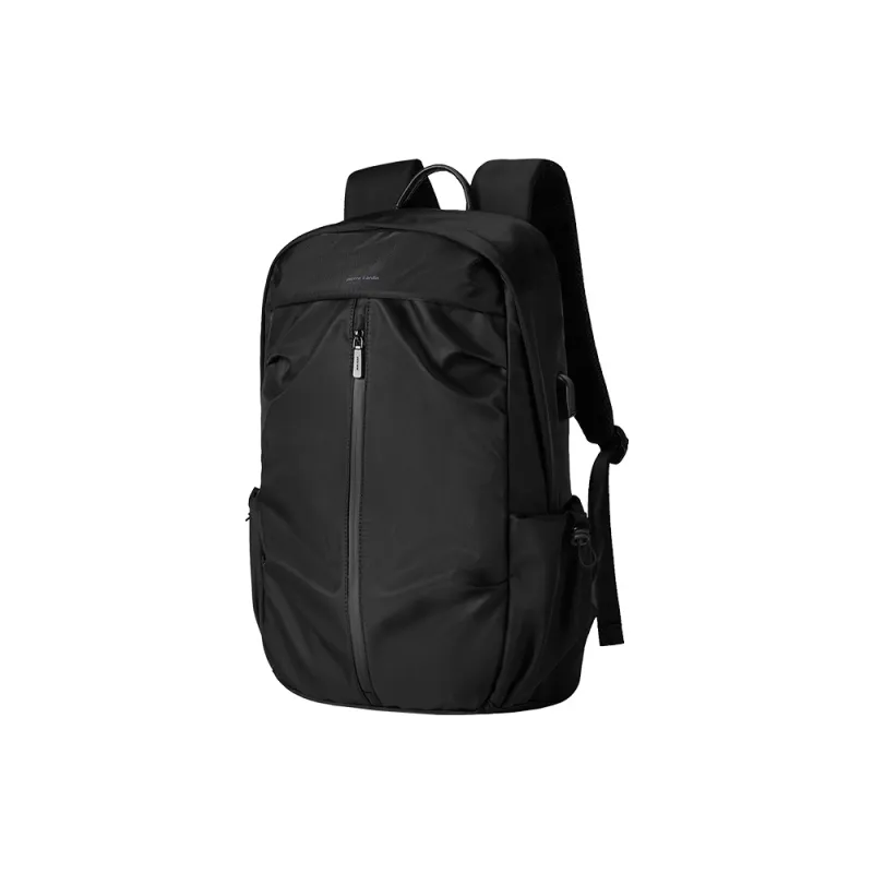 PIERRE CARDIN Fabric Backpack Regular Men's Black-1