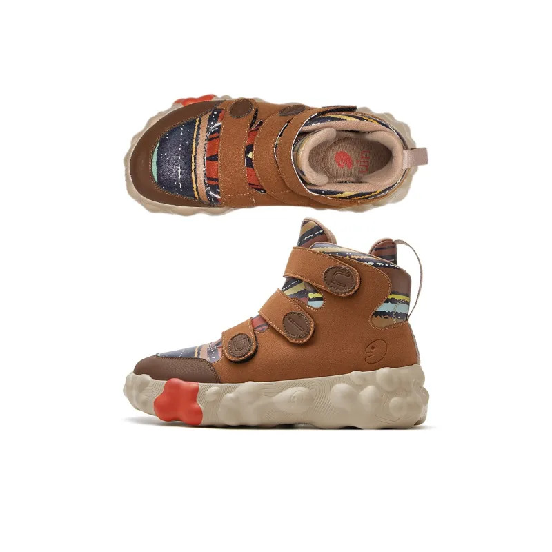U.IN Figuras 5 Series High Top Casual Shoes Unisex-8