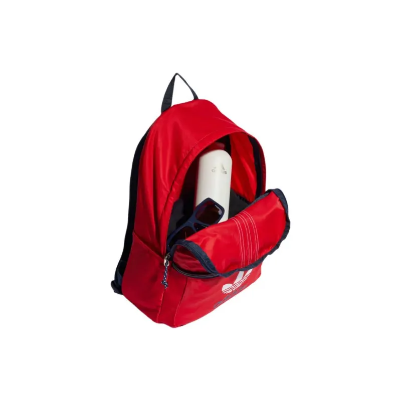 Adidas Originals Archive Nylon Backpack Unisex Red-3
