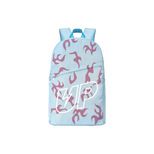 TURN UP Polyester Backpack Regular Unisex Blue