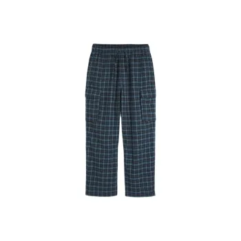 Hollister Pajama Pants Men's Marine Plaid