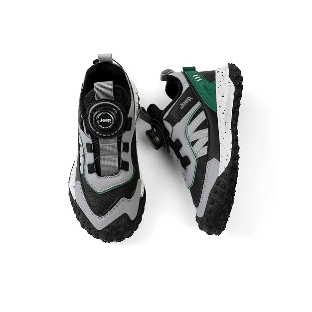 Jeep Slip Resistant Anti Kick Abrasion Resistant Breathable Thermal High Top Kids Lifestyle Shoes Kids'-37
