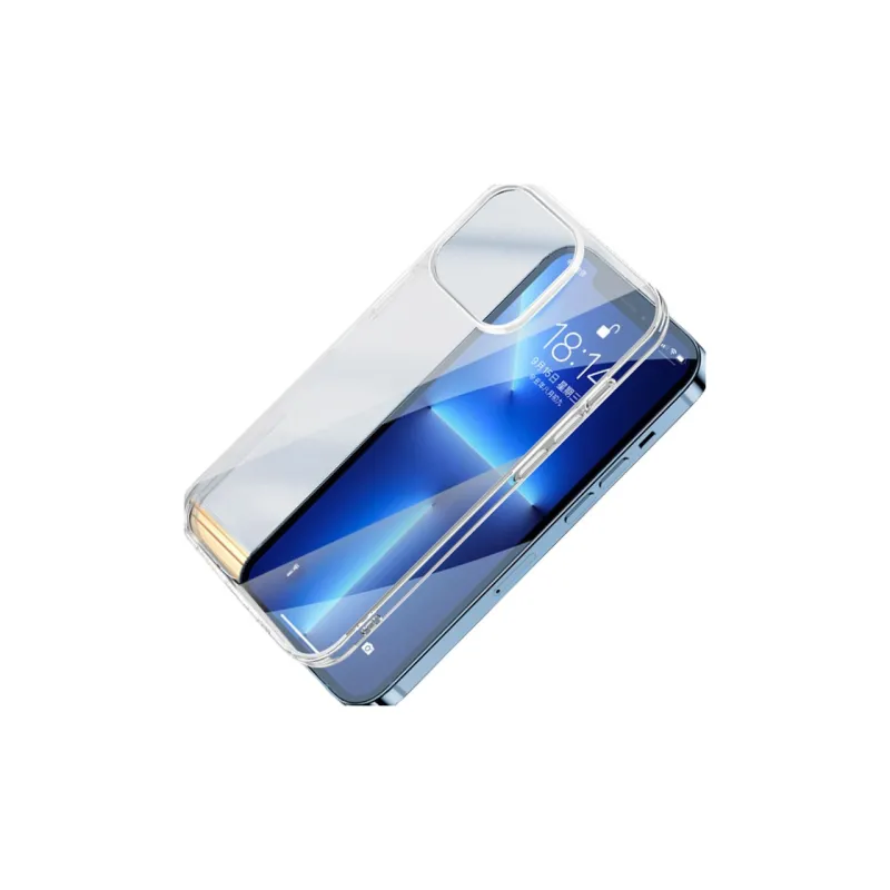 QIZHENG Silicone Material Extra Thin Mobile Phone Film Compatibility Apple 13/15 Pro Max Business Formal-2