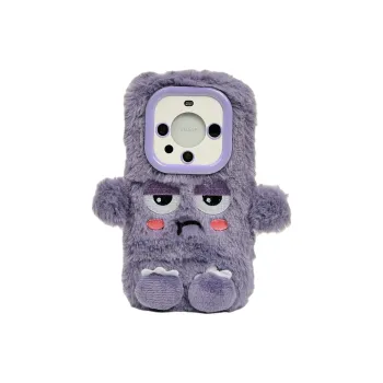 Wei Xin Plush Material Plush Quirky Expression Phone Cases Compatible With Huawei Mate 40/50/60/60 Pro/Pure 70/70 Pro+