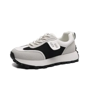 FIRS Casual Shoes Women's Low Top Black/Khaki