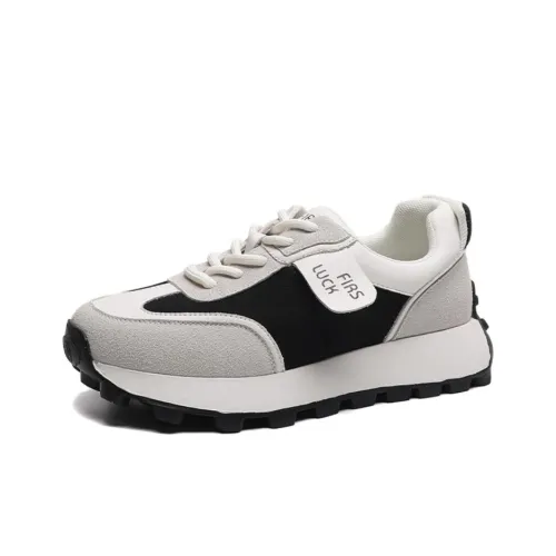 FIRS Casual Shoes Women's Low Top Black/Khaki