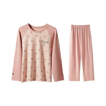 H YXIANG Pajama Set Women's Pink