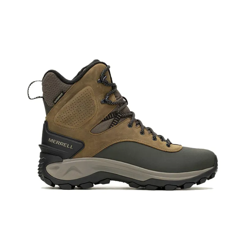 MERRELL Waterproof And Wear-resistant Short Outdoor Boots Men's Brown-1