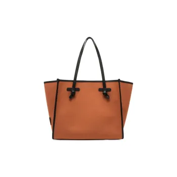GIANNI CHIARINI Canvas Canvas Bag Tote Bag Shopping Bag Handbag Shoulder Bag Women's Ginger Yellow