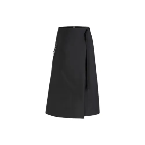 Arcteryx Veilance Collection LOTA SKIRT Casual Long Skirts Women's Black