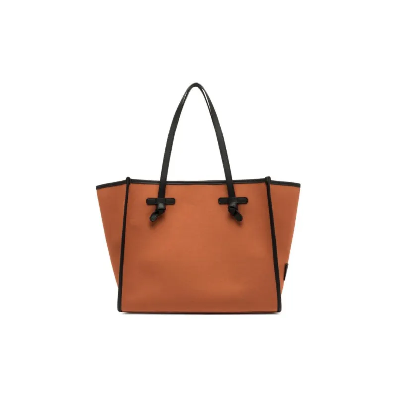 GIANNI CHIARINI Canvas Canvas Bag Tote Bag Shopping Bag Handbag Shoulder Bag Women's Ginger Yellow-3
