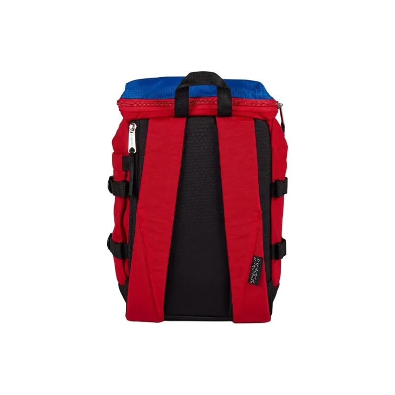 JanSport Recycled Nylon Backpack Mini Unisex Red-3