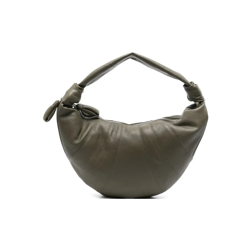 Lemaire Cow Leather Croissant Bag, Handbag, Shoulder Bag Mini Women's Olive Green-1