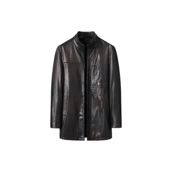 KAISER Leather Jacket Men's Gilded Color