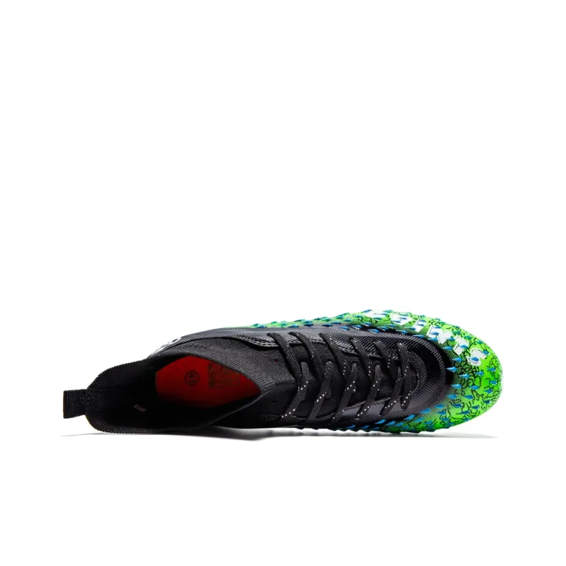 CAMKIDS Slip Resistant, Anti Kick, Waterproof, Lightweight, Cushioning High Top Kids' Soccer Shoes Teenagers-7
