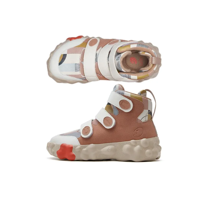 U.IN Figuras 5 Series High Top Casual Shoes Unisex-1