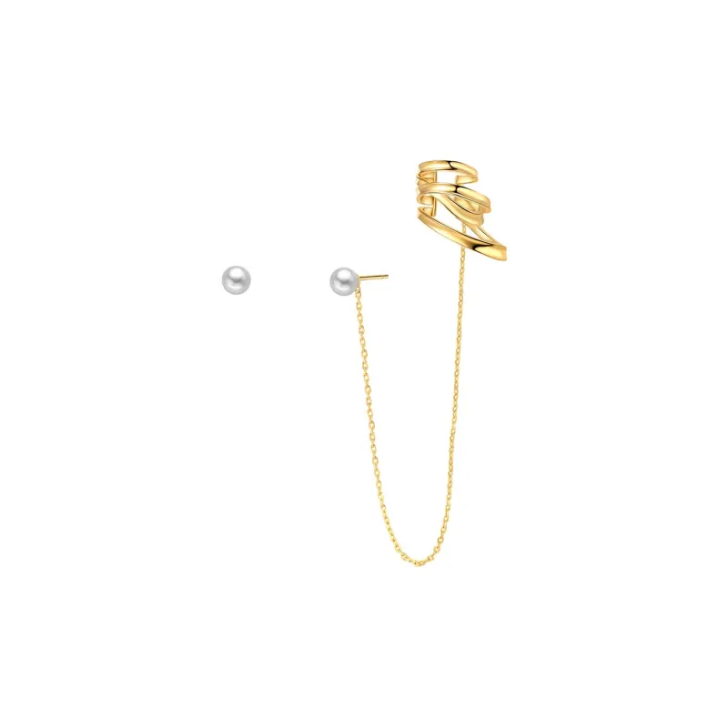 BABYBEI 925 Sterling Silver Shell Pearl Stud Earrings Women's-3