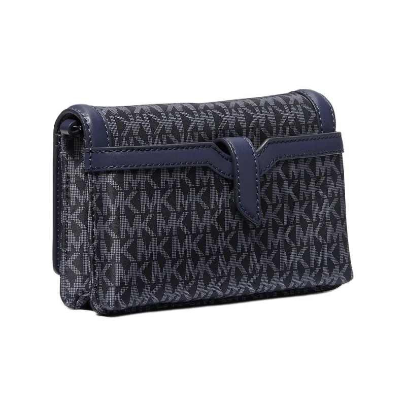 MICHAEL KORS Jet Set Polyester Shoulder Bag, Crossbody Bag Small Size Women's Marine Blue-1