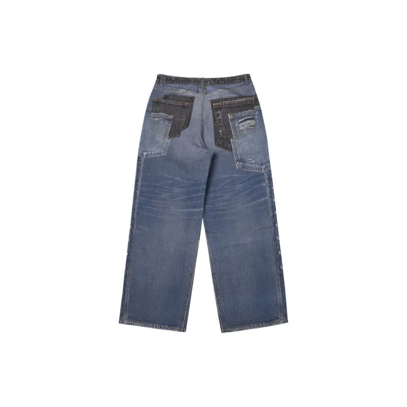 HKRXEC Jeans Unisex Image Color-1