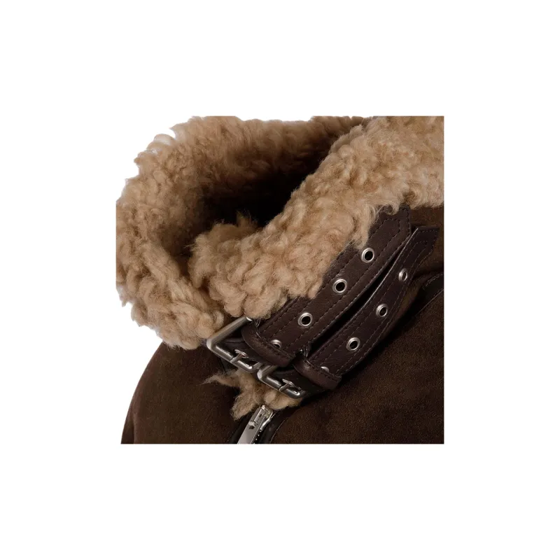 BALLY Shearling trim Leather Jacket-2
